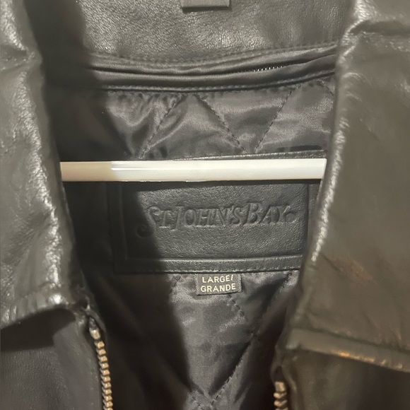 Vintage men St.John’s Bay Black jacket - Picture 5 of 6